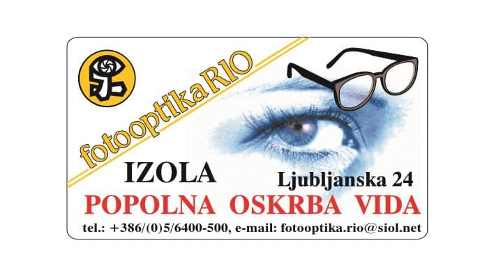 FOTOOPTIKA RIO, BARBARA LUŠIČ KNEZ S.P.