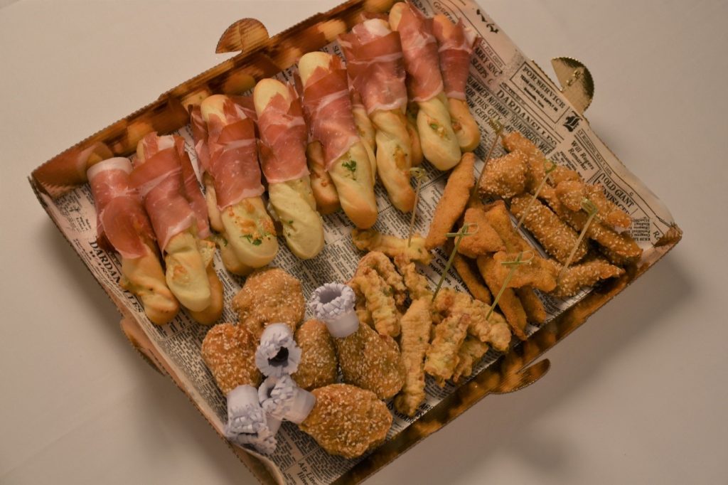 Finger food bistro box IX.