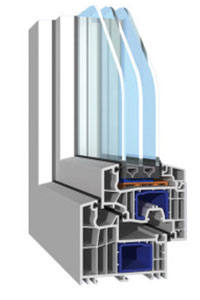 Alu pvc okna Markus